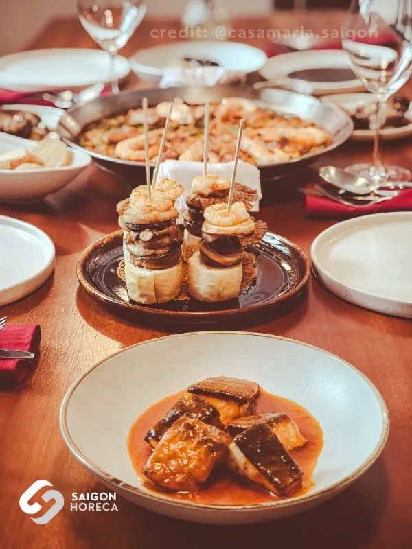 Artisanal Tapas & Pintxos Skewers at Casa Maria