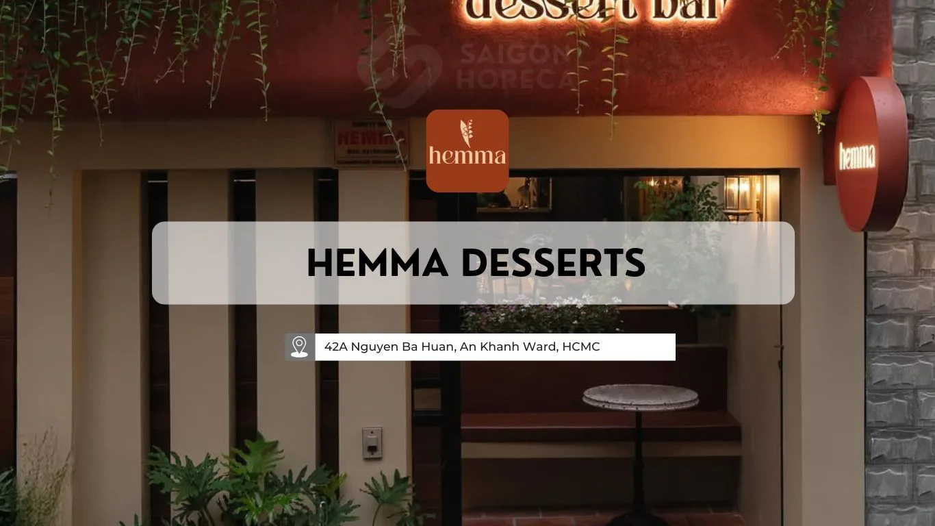 Hemma Desserts Project executed by Saigon Horeca